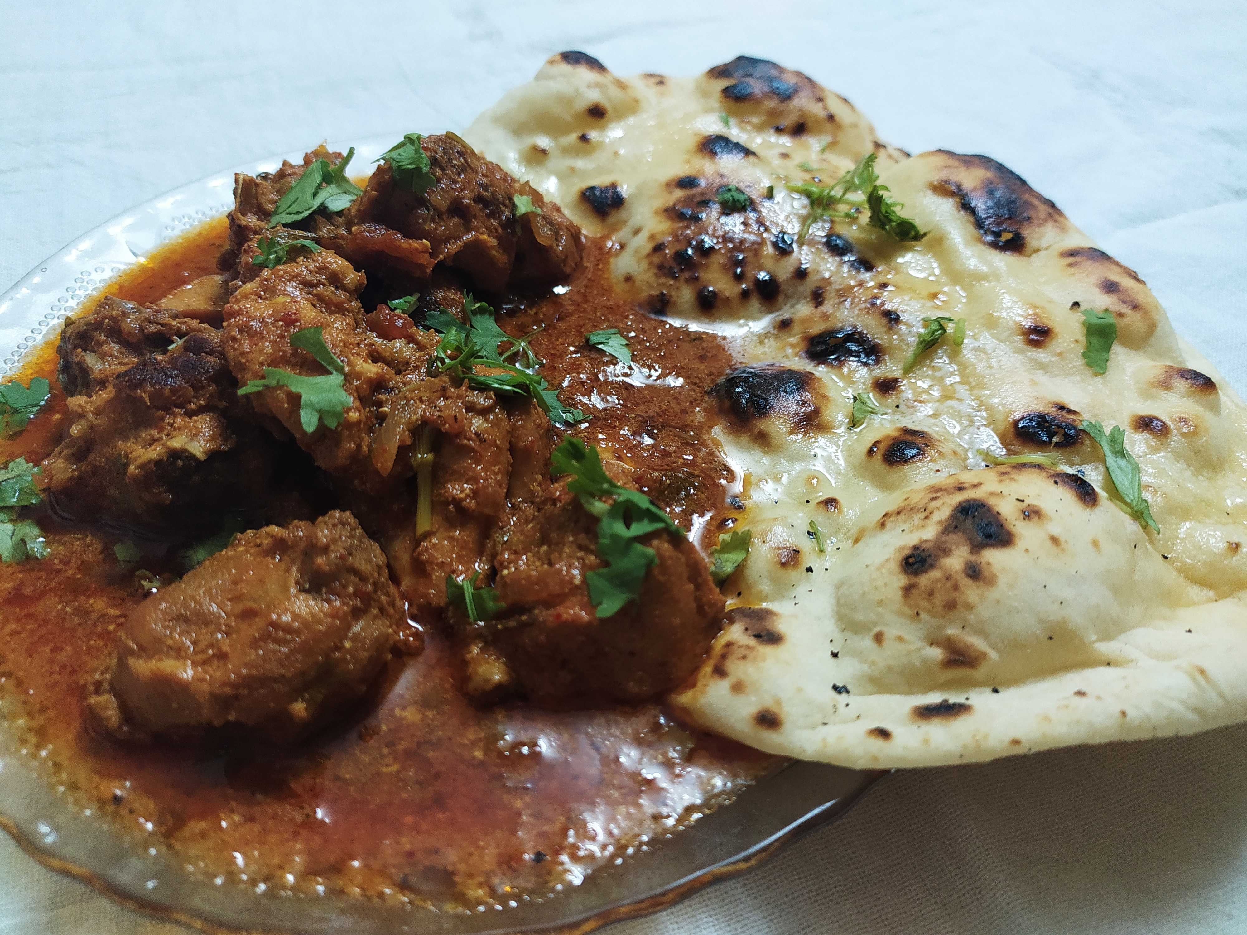 Chicken Tikka Masala with Butter Naan