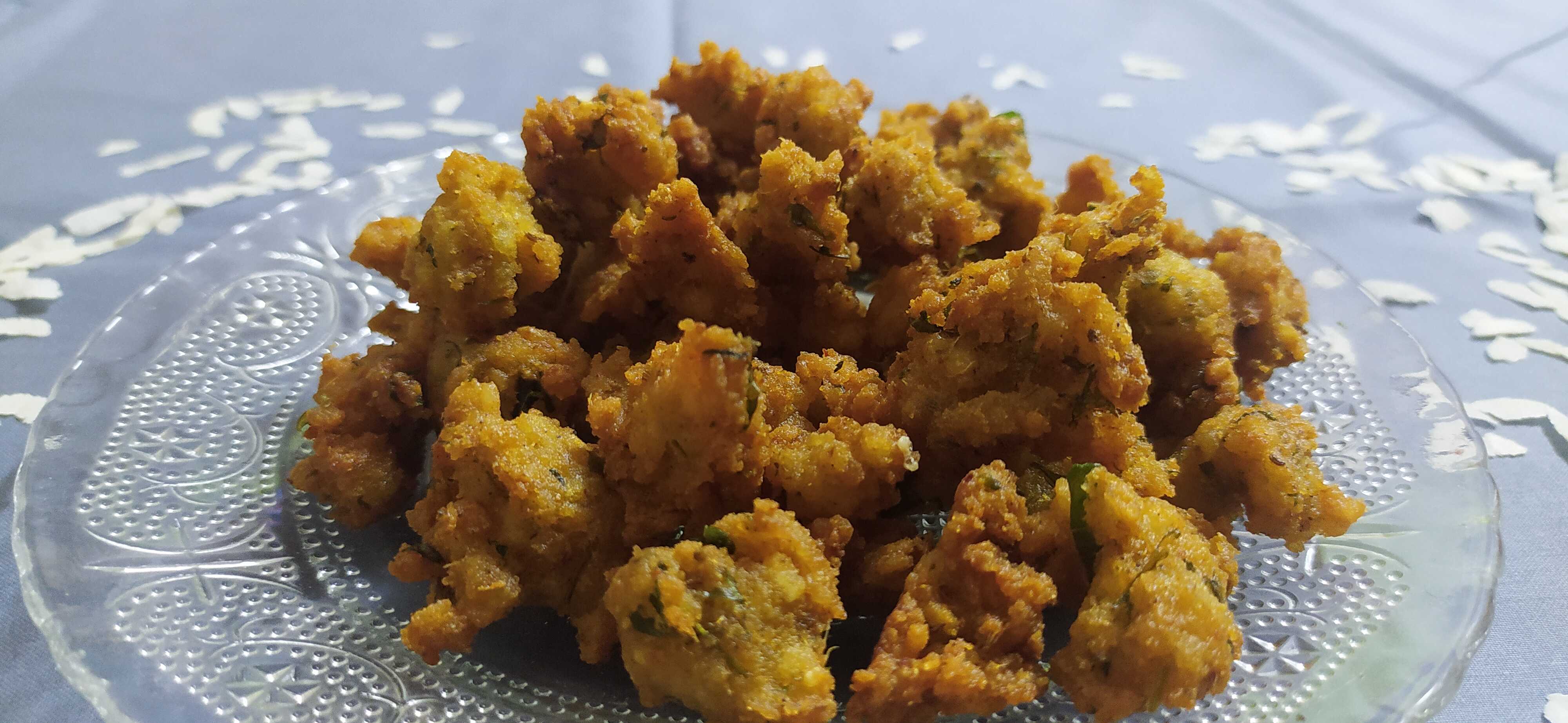 Crispy Poha Pakoda / Poha Bhajiya