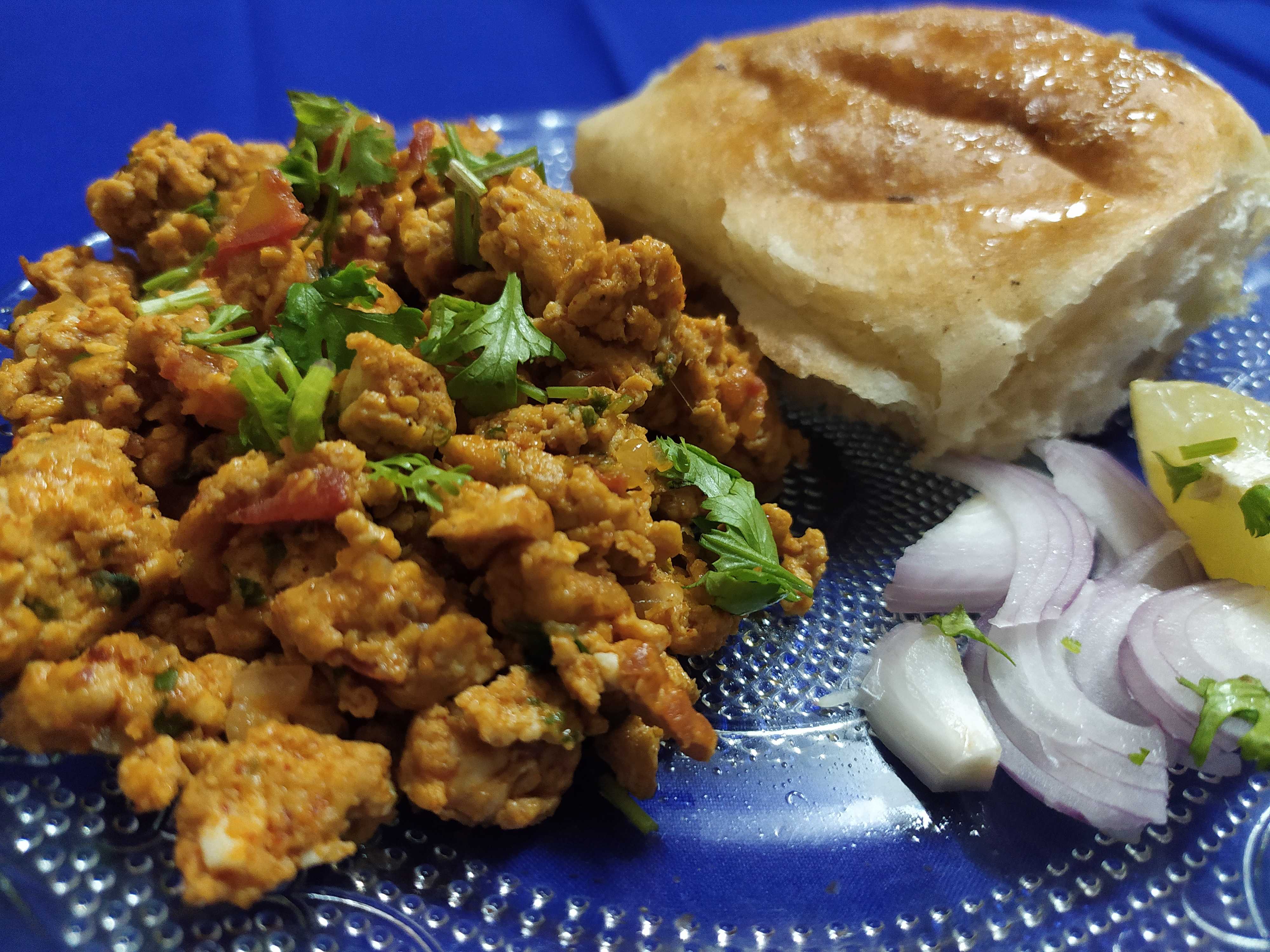 Egg Bhurji Pav