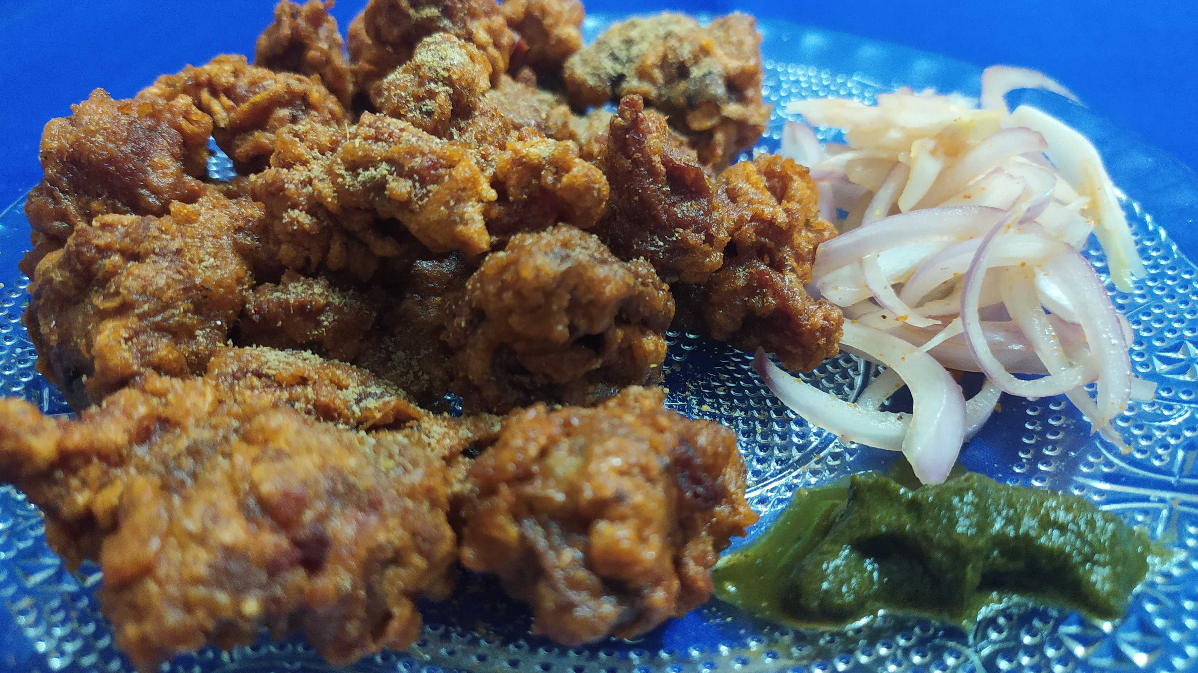 Fried Chicken Kaleji, Pota