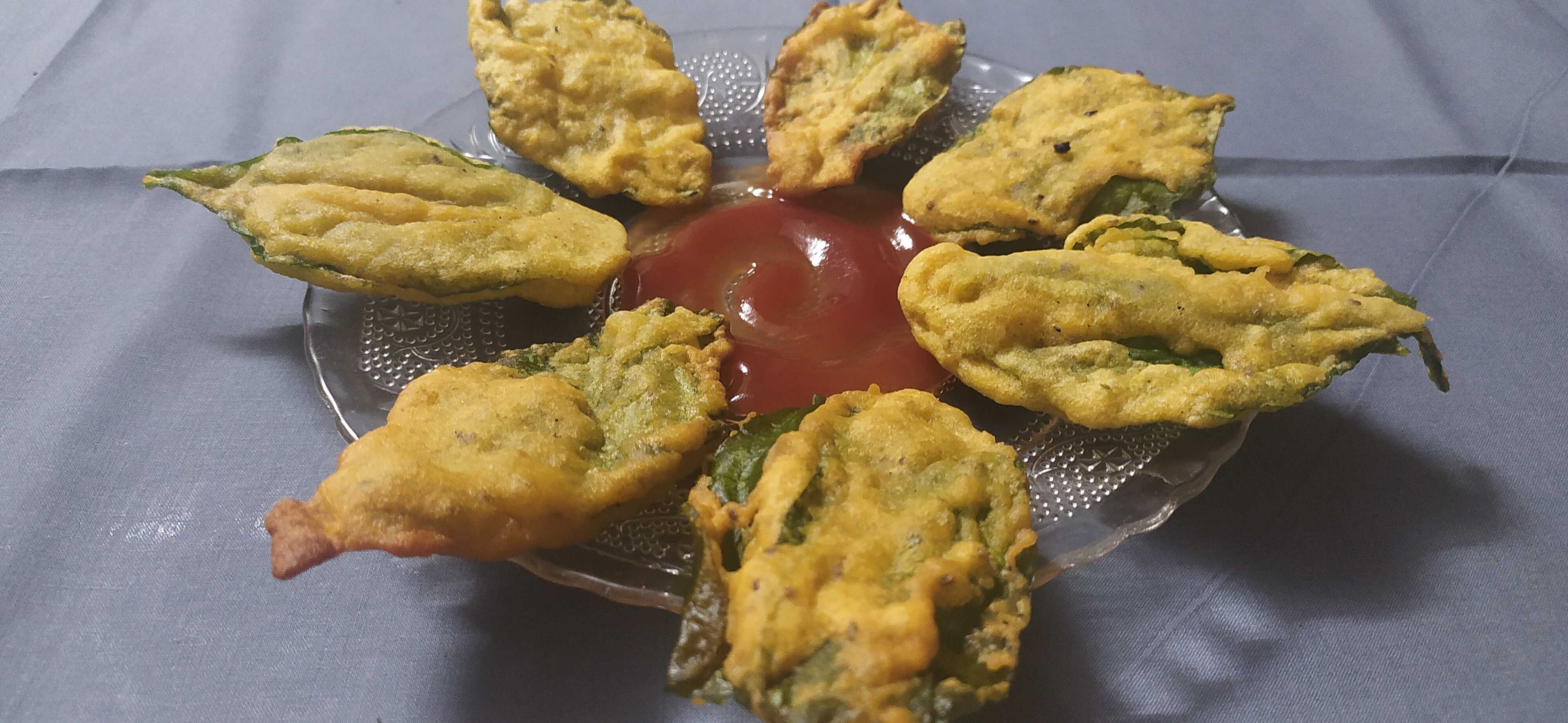 Palak Bhaji / Spinach Leaf Pakoda